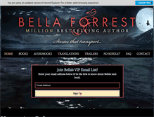 Tablet Screenshot of bellaforrest.net